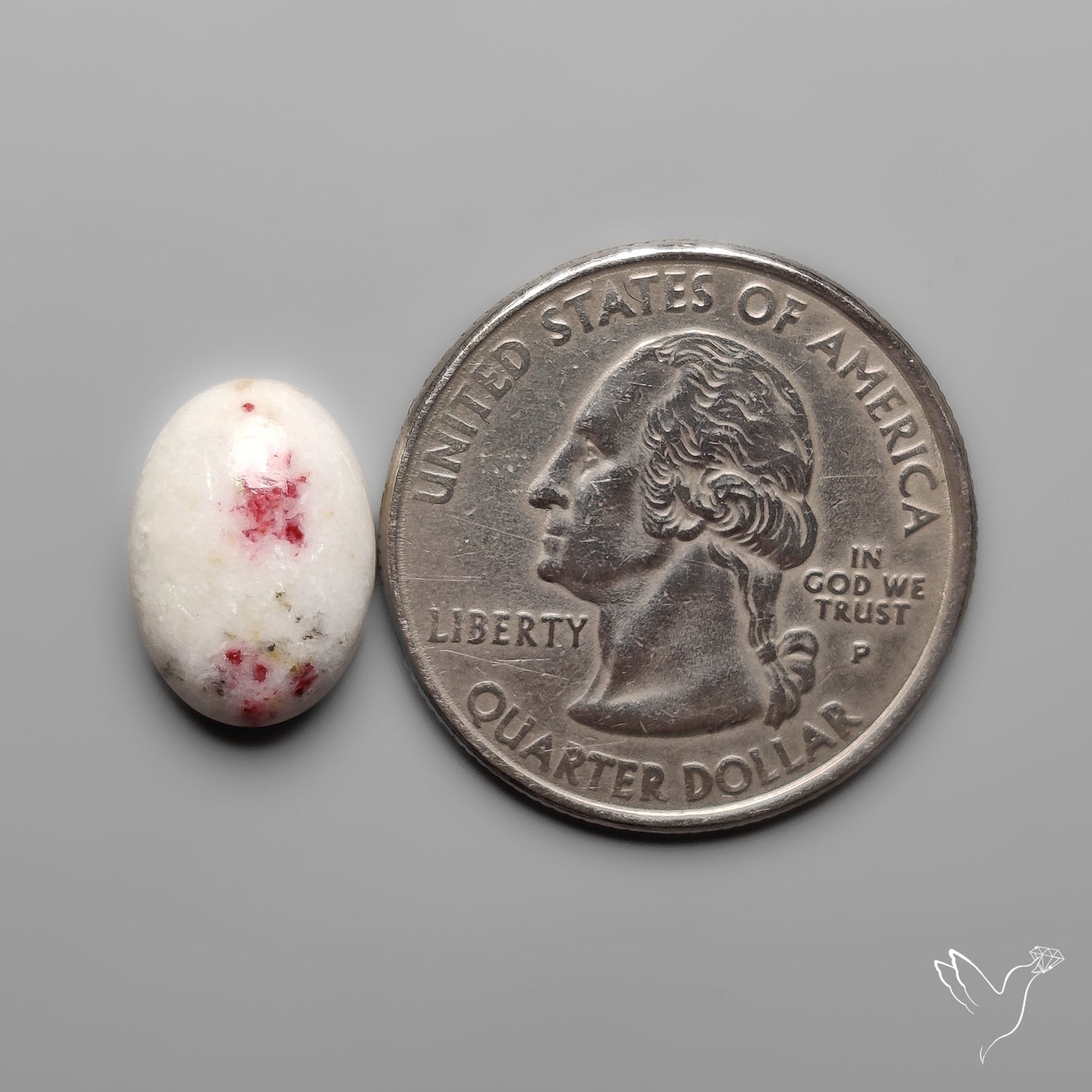 Cinnabar Cabochon Small