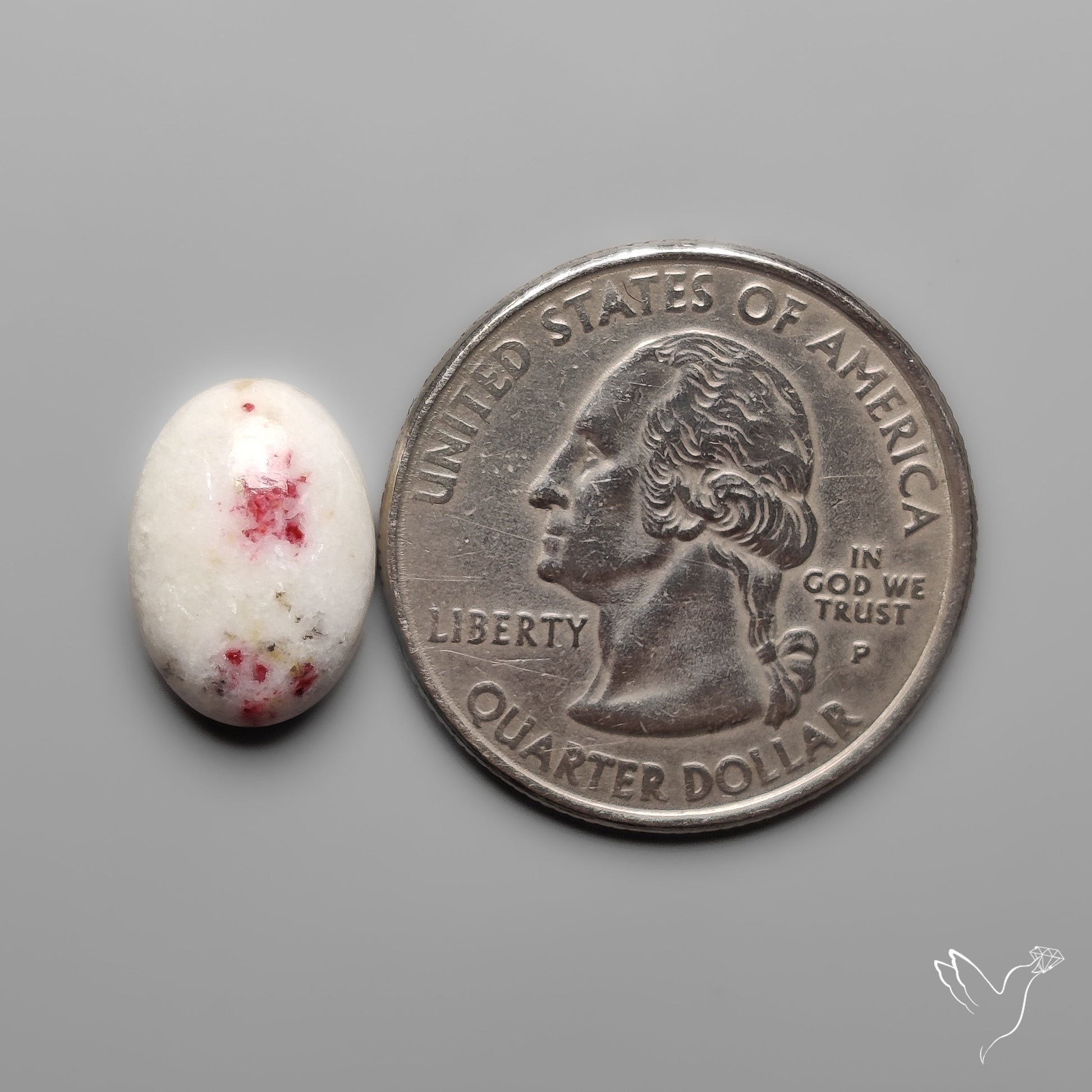 Cinnabar Cabochon Small