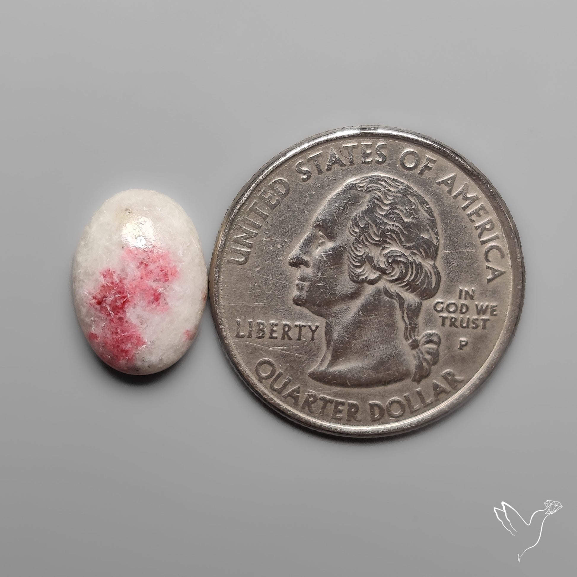 Cinnabar Cabochon Small