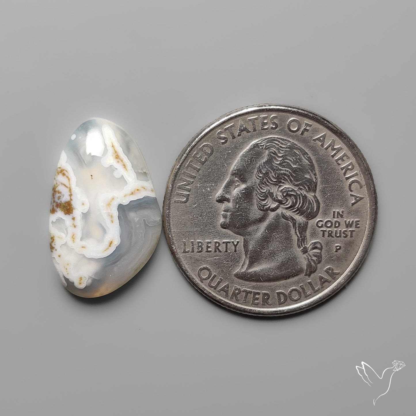 White Horse Canyon Moss Agate