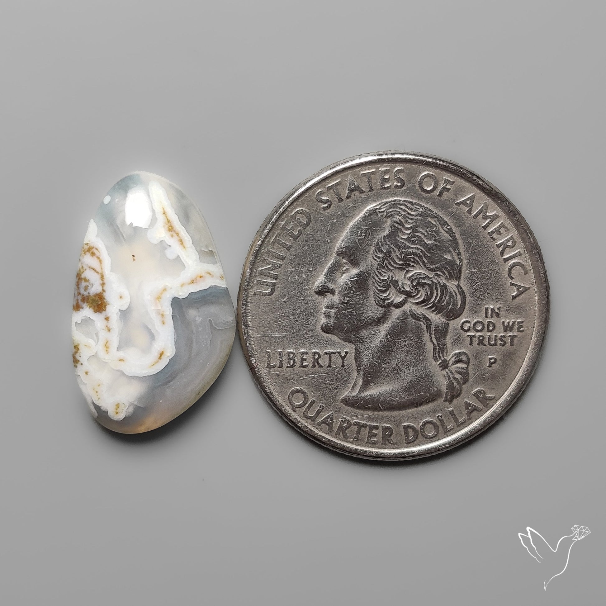 White Horse Canyon Moss Agate