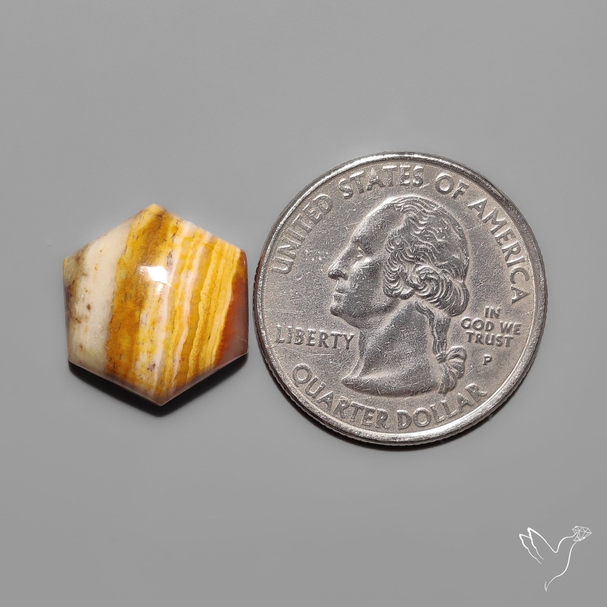 Yellow Crazylace Hexagon