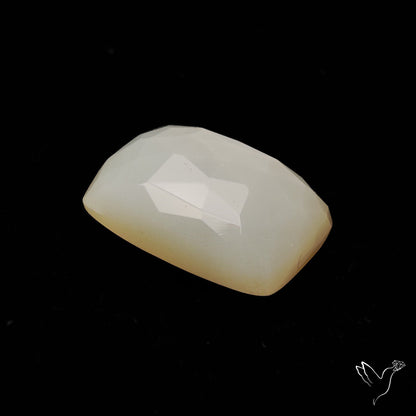 Rose Cut White Moonstone