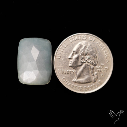 Rose Cut White Moonstone