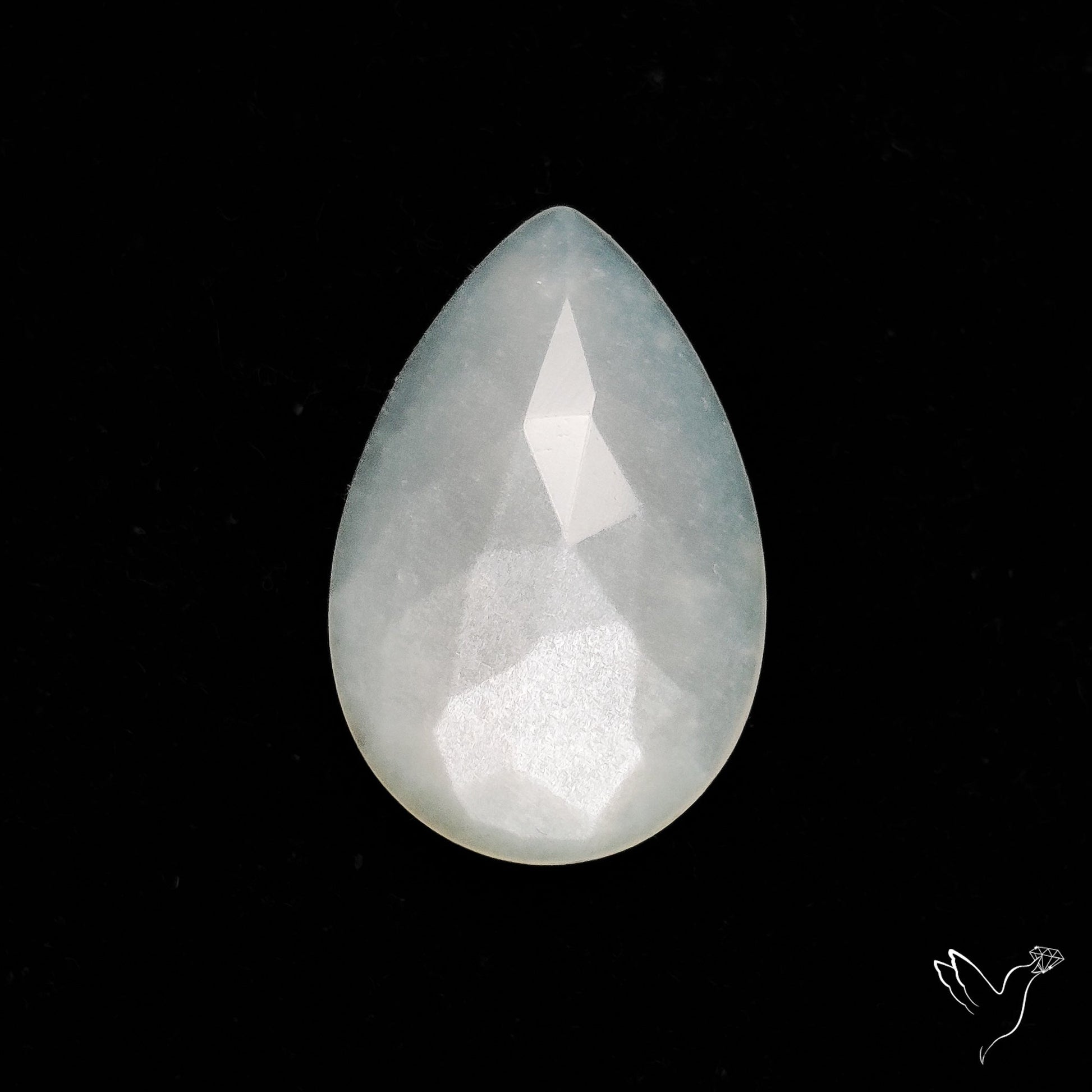 Rose Cut White Moonstone