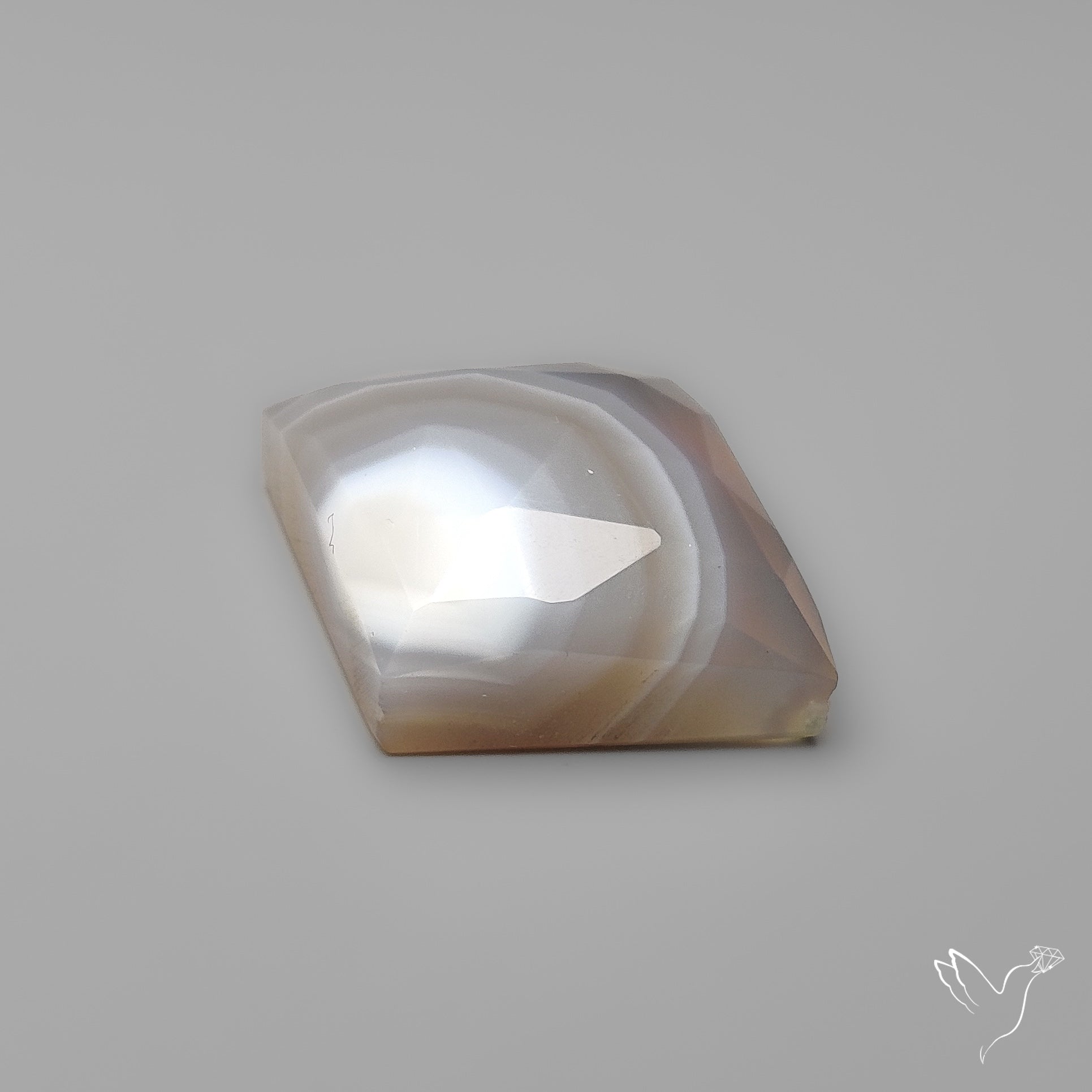 Rose Cut Botswana Agate