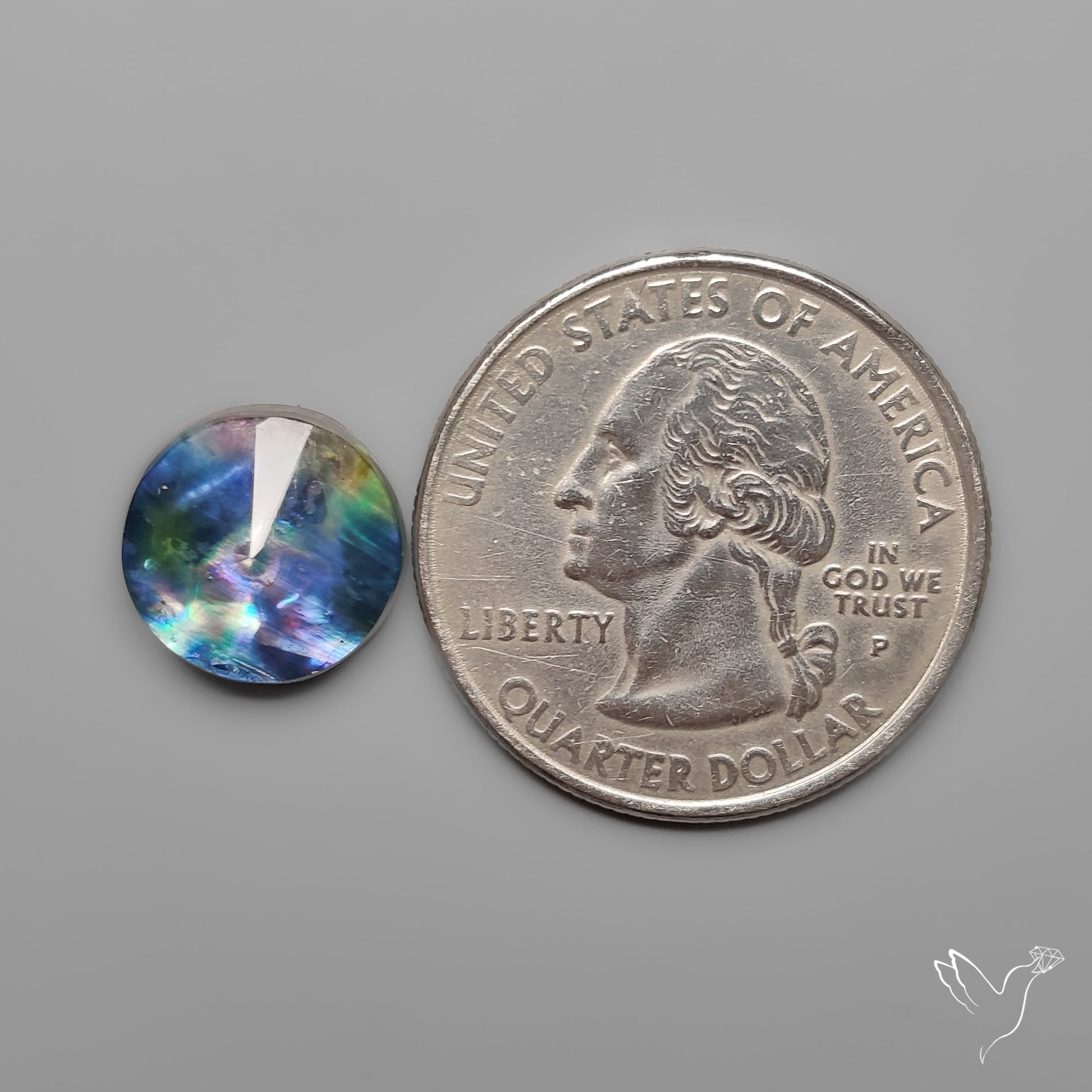 Radian Cut Dichroic Glass Doublet