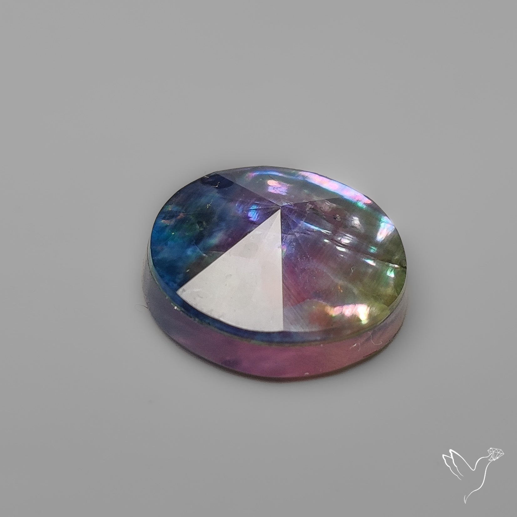 Radian Cut Dichroic Glass Doublet