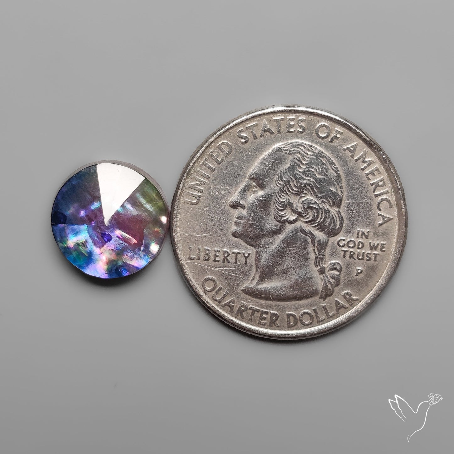 Radian Cut Dichroic Glass Doublet
