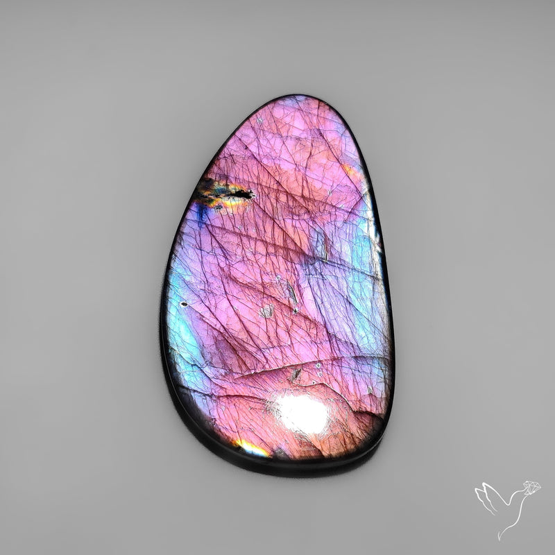 Purple Spectrolite Cabochon