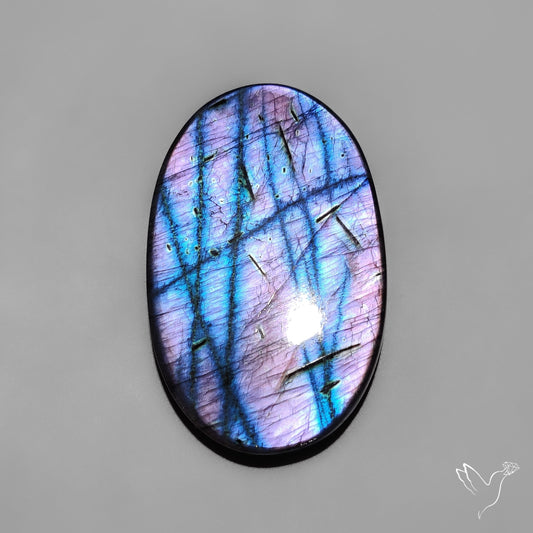 Purple Spectrolite Cabochon