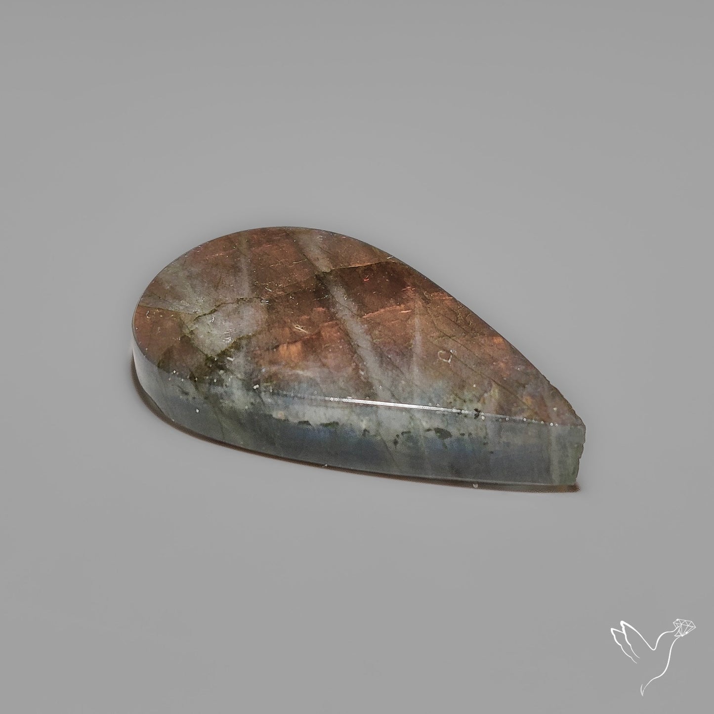 Purple Spectrolite Cabochon