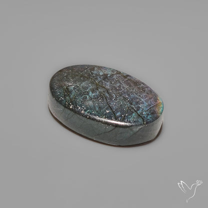 Electric Blue Spectrolite Cabochon