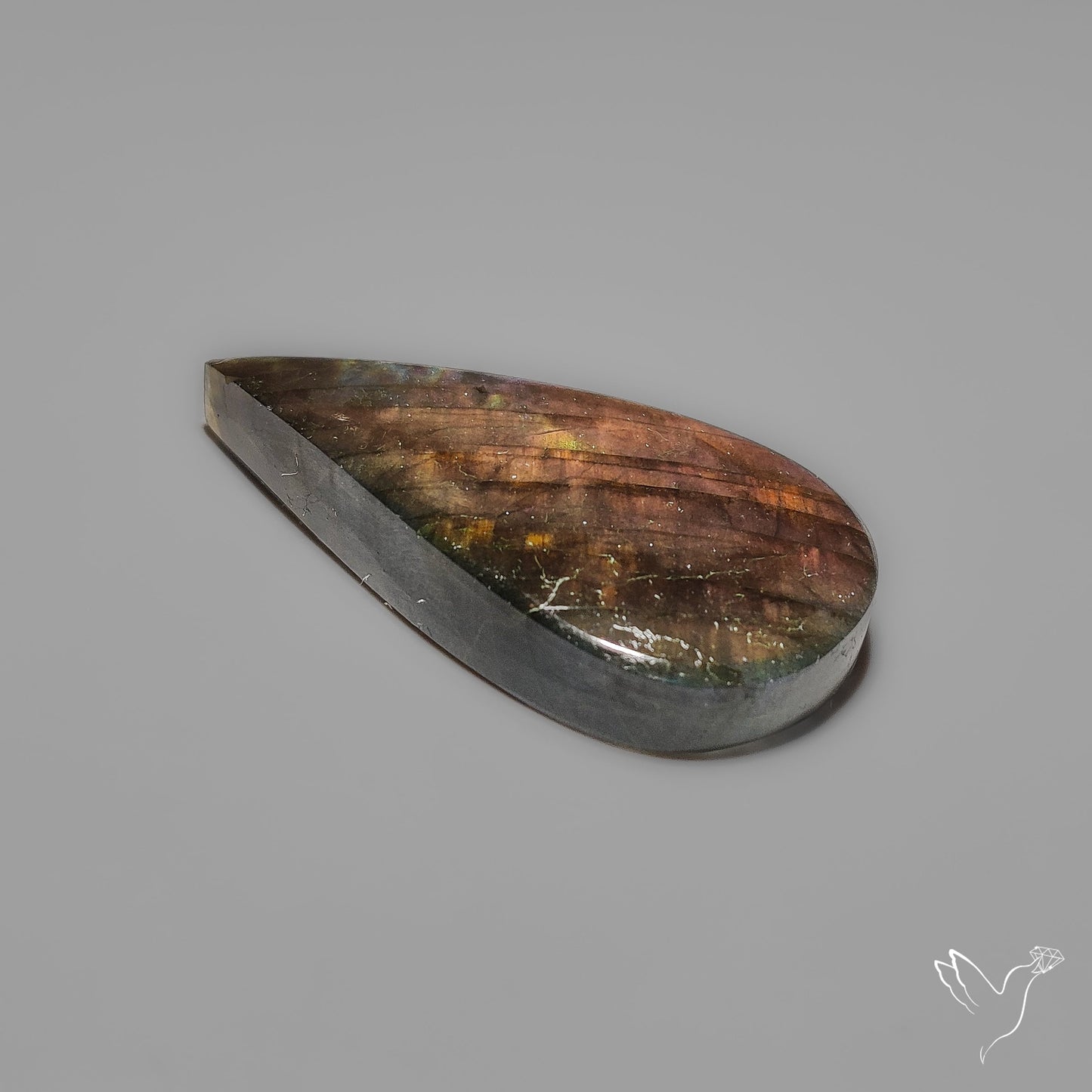 Purple Spectrolite Cabochon