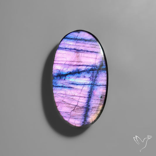 Purple Spectrolite Cabochon