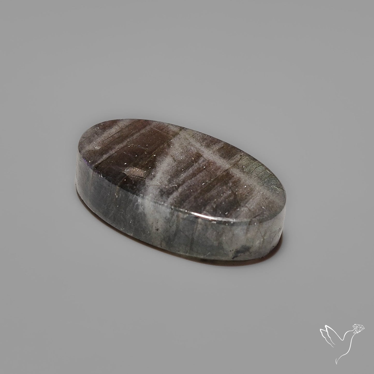 Purple Spectrolite Cabochon