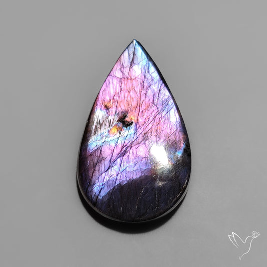 Purple Spectrolite Cabochon