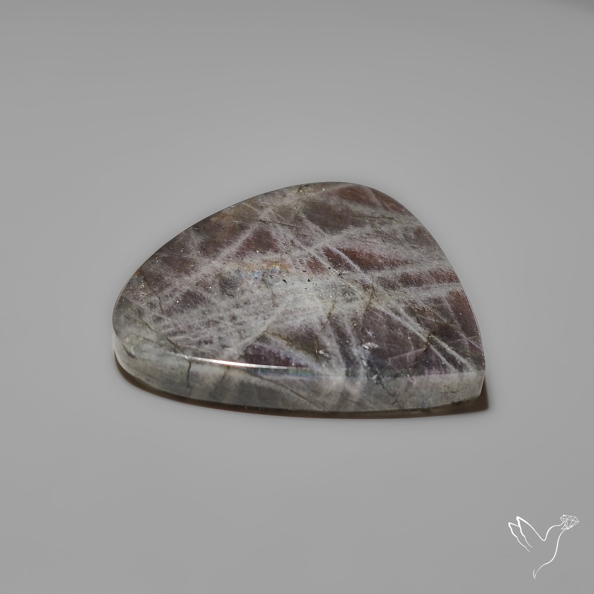 Purple Spectrolite Cabochon