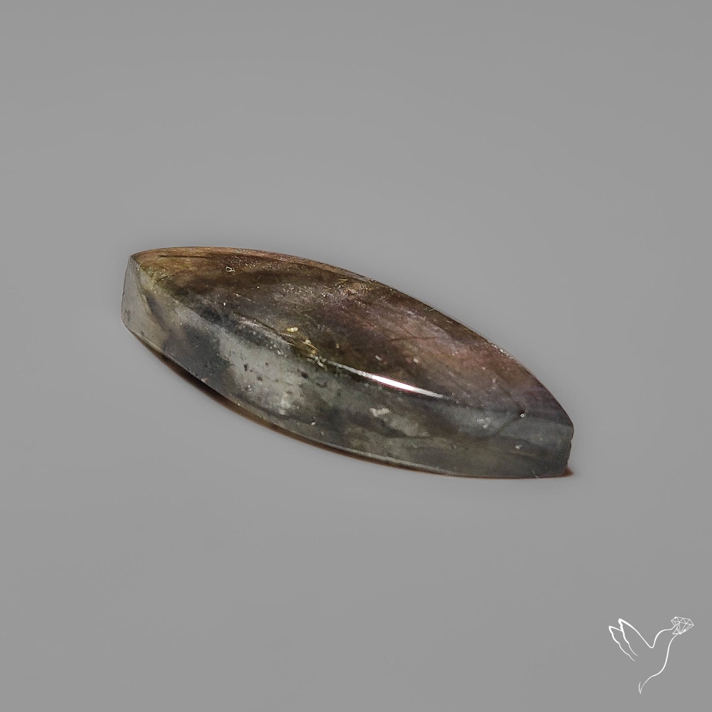 Purple Spectrolite Cabochon