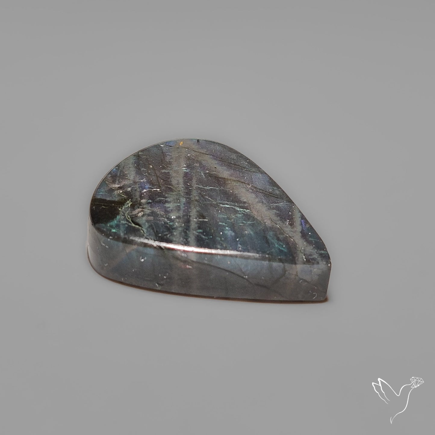 Sea Green Spectrolite Cabochon