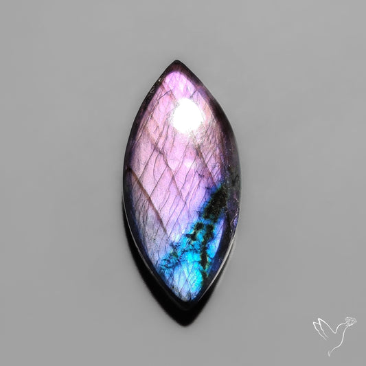 Purple Spectrolite Cabochon