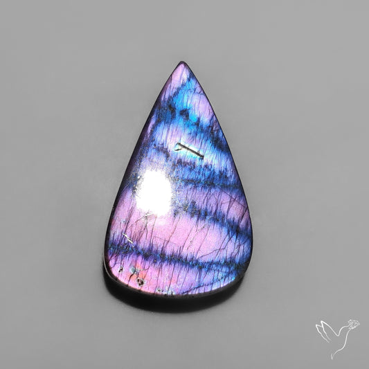 Purple Spectrolite Cabochon
