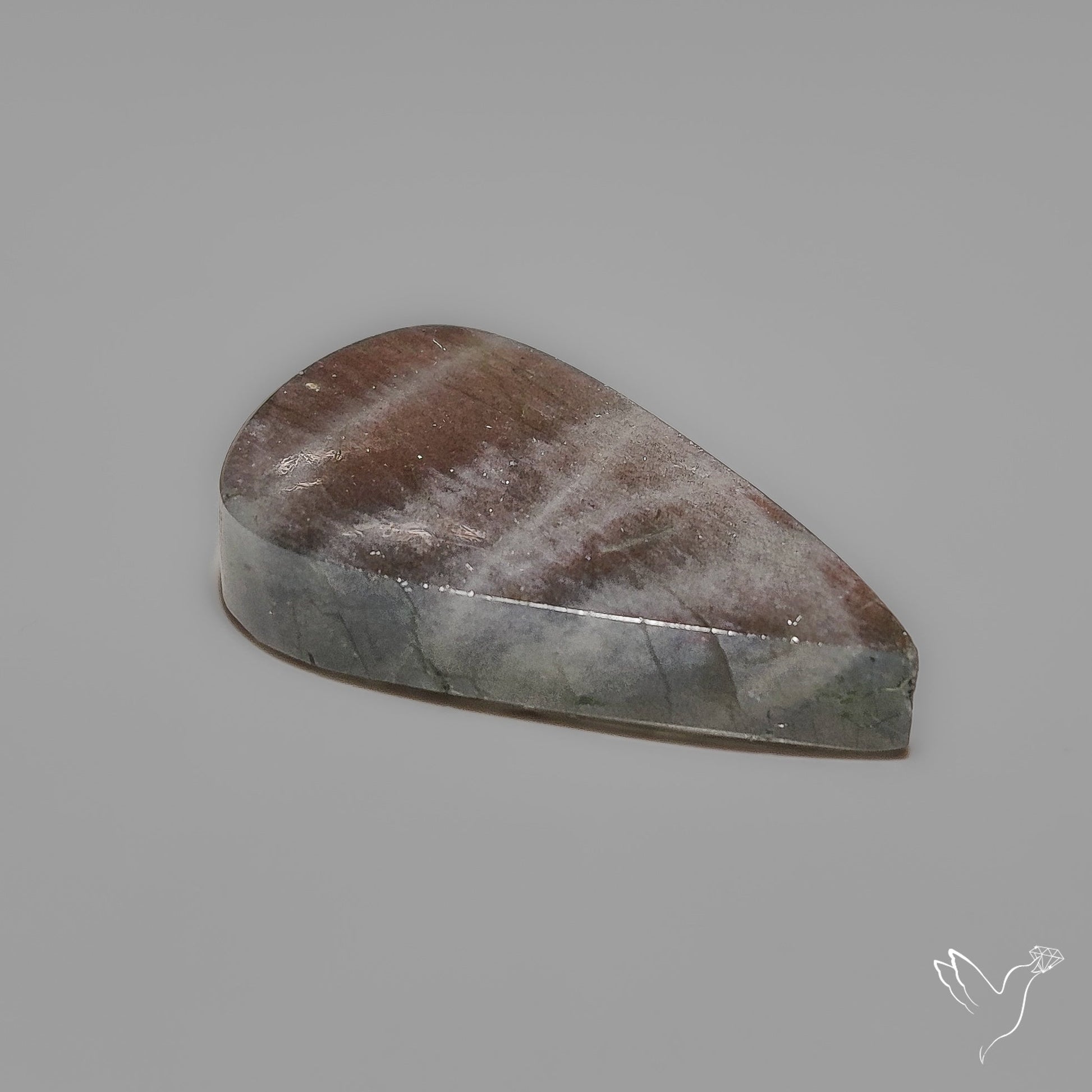Purple Spectrolite Cabochon
