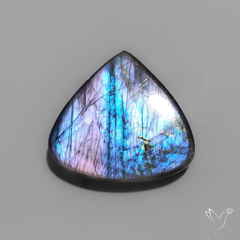 Purple Spectrolite Cabochon