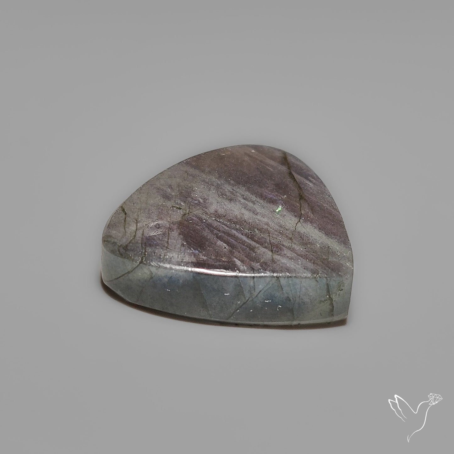 Purple Spectrolite Cabochon
