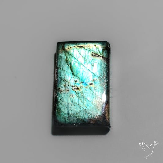 Sea Green Spectrolite Cabochon