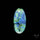 Monarch Opal Doublet Sterling Opal Cabochon