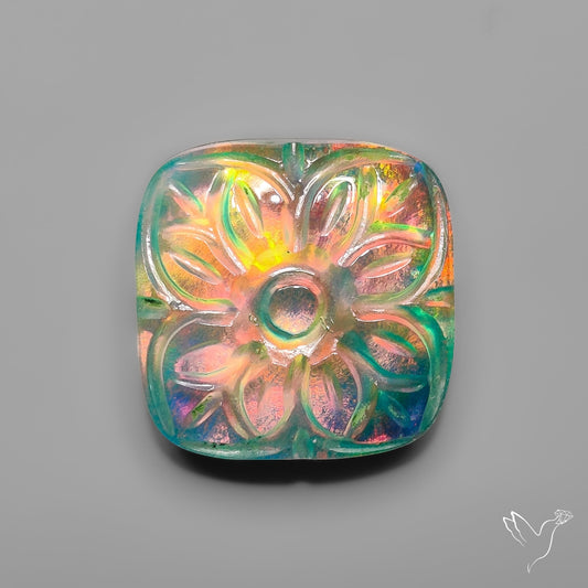 Aurora Opal Mughal Carving Doublet