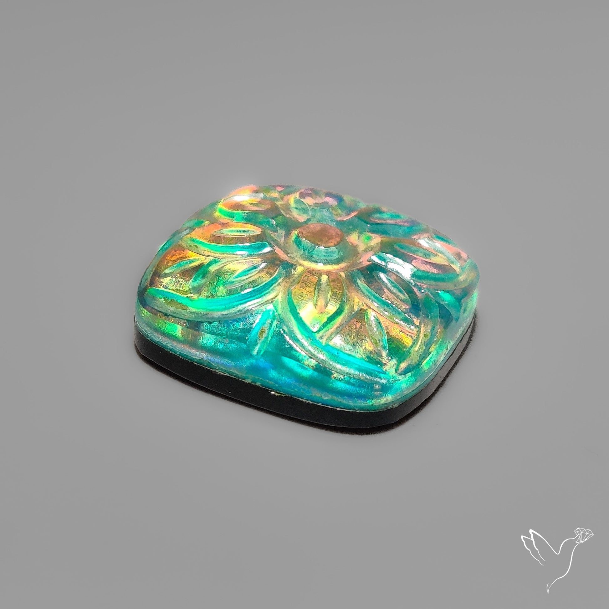 Aurora Opal Mughal Carving Doublet