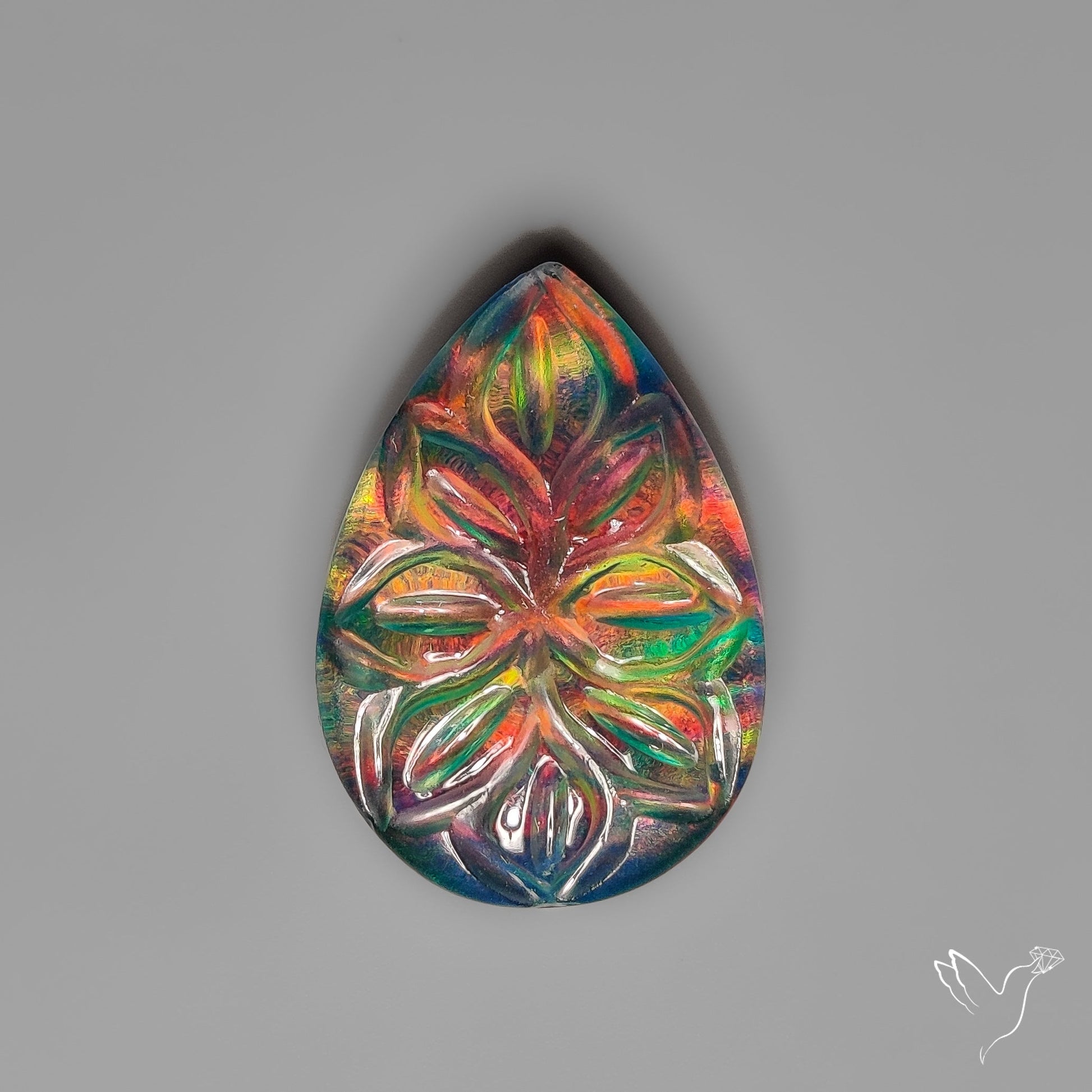 Aurora Opal Mughal Carving Doublet