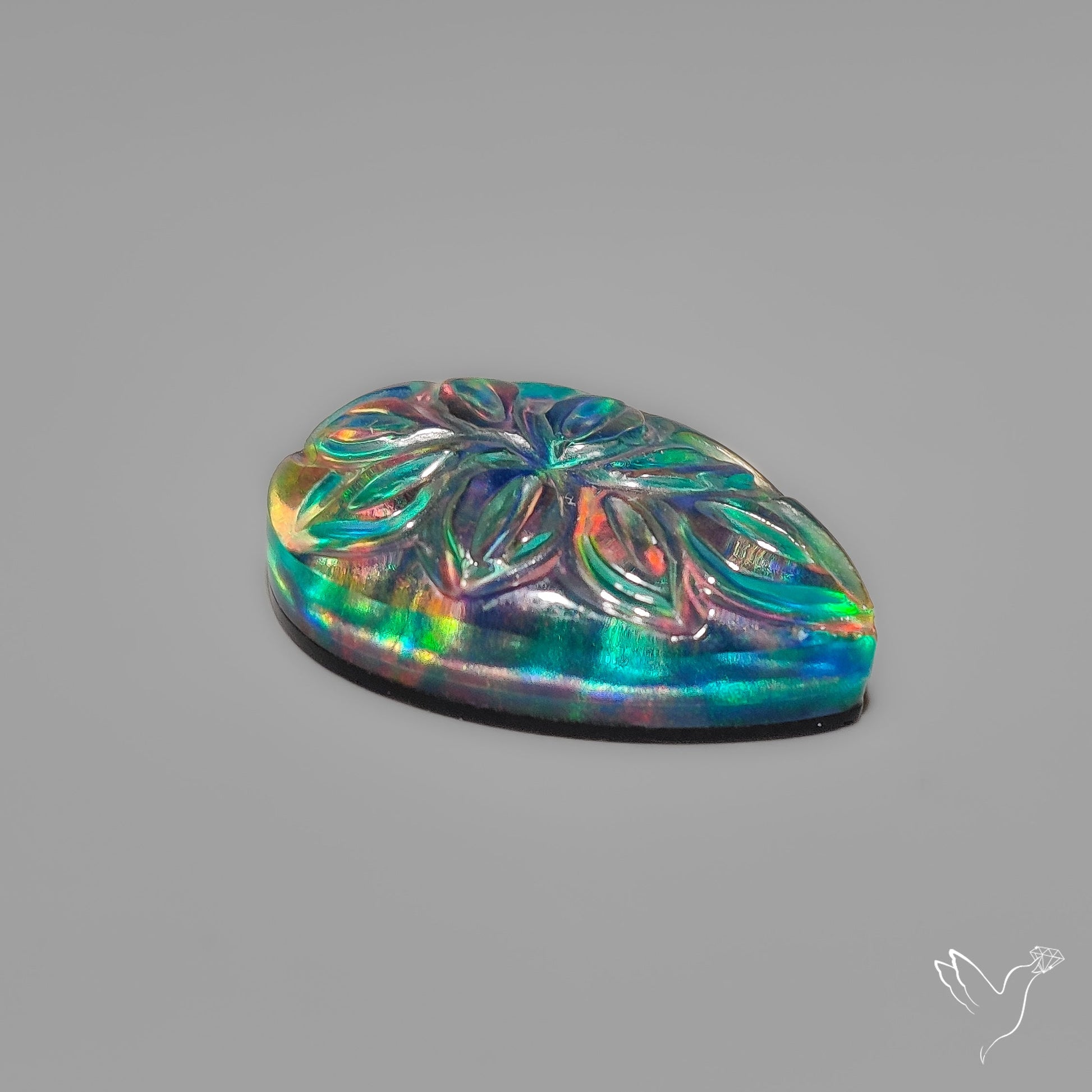 Aurora Opal Mughal Carving Doublet