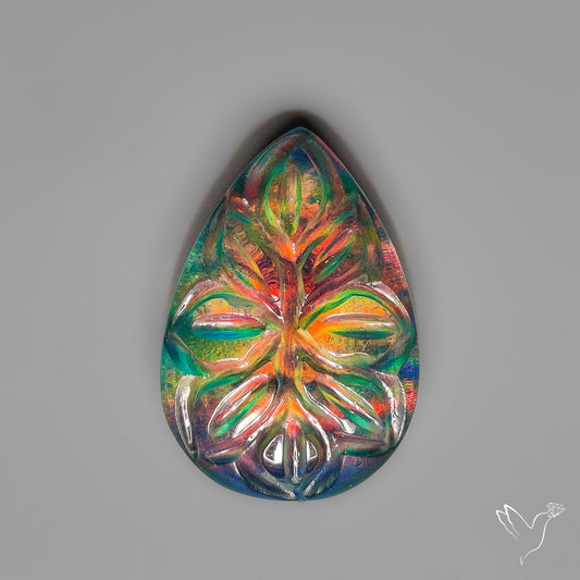 Aurora Opal Mughal Carving Doublet
