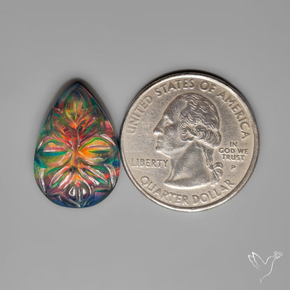Aurora Opal Mughal Carving Doublet