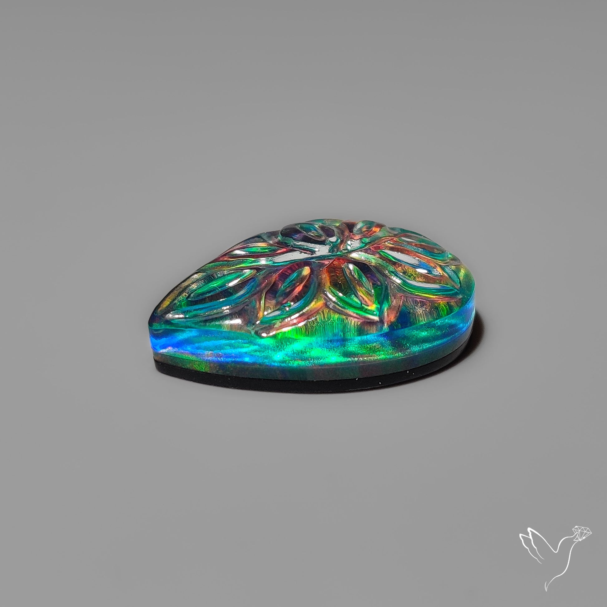 Aurora Opal Mughal Carving Doublet