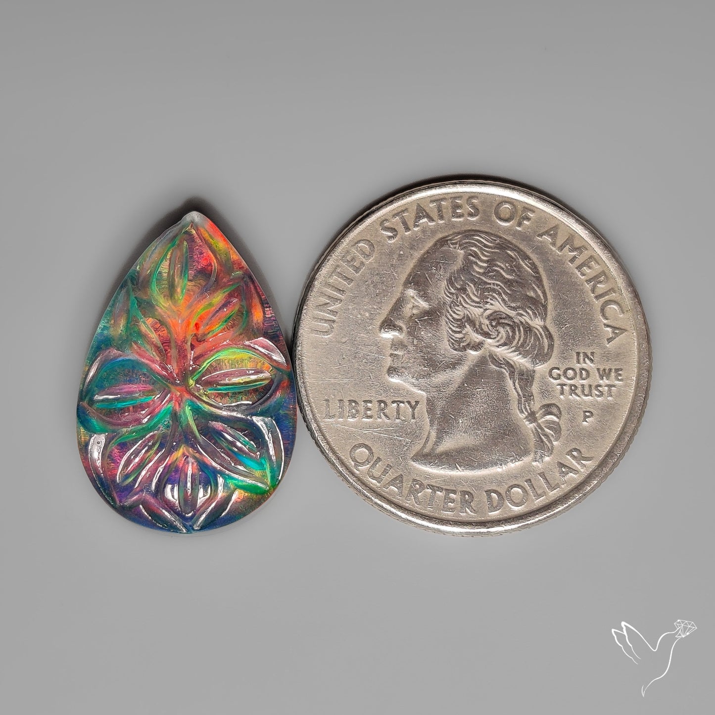 Aurora Opal Mughal Carving Doublet
