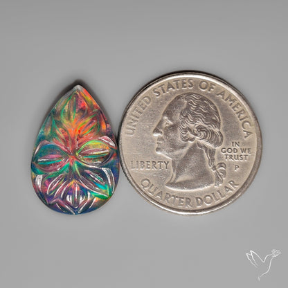 Aurora Opal Mughal Carving Doublet