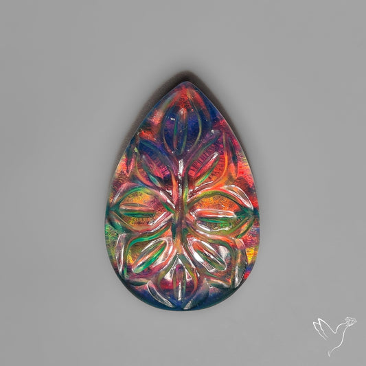 Aurora Opal Mughal Carving Doublet