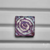 Dichroic Glass Artistic Spiral Carving