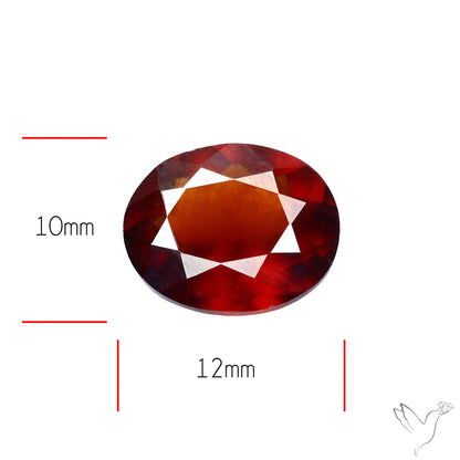 Ceylon Hessonite Garnet Faceted