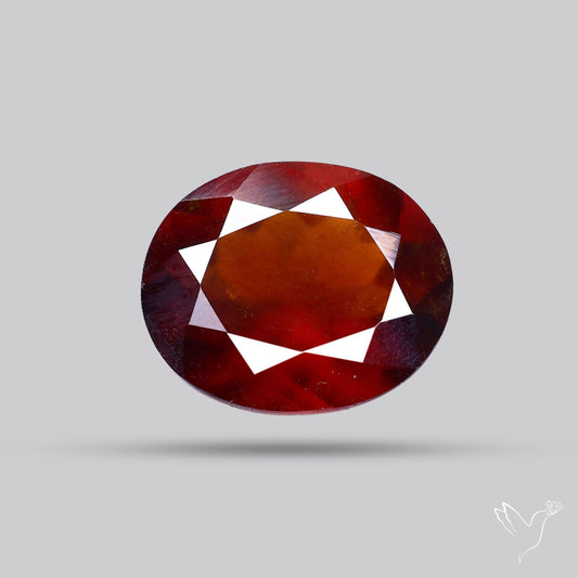 Ceylon Hessonite Garnet Faceted