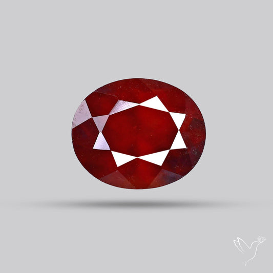 Ceylon Hessonite Garnet Faceted