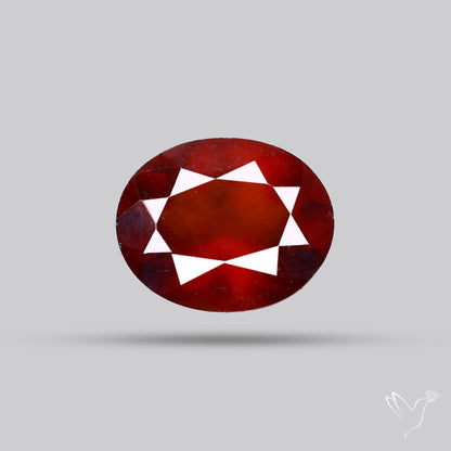 Ceylon Hessonite Garnet Faceted