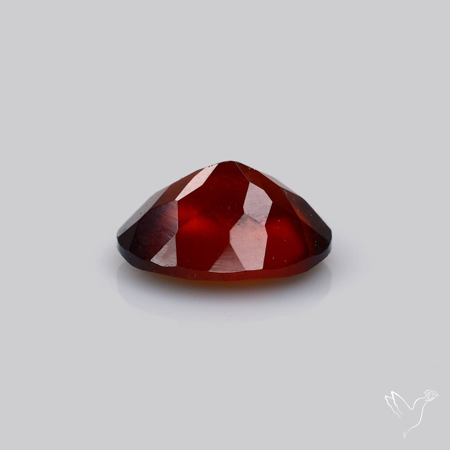 Ceylon Hessonite Garnet Faceted