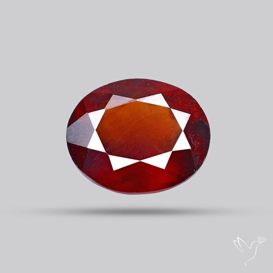Ceylon Hessonite Garnet Faceted