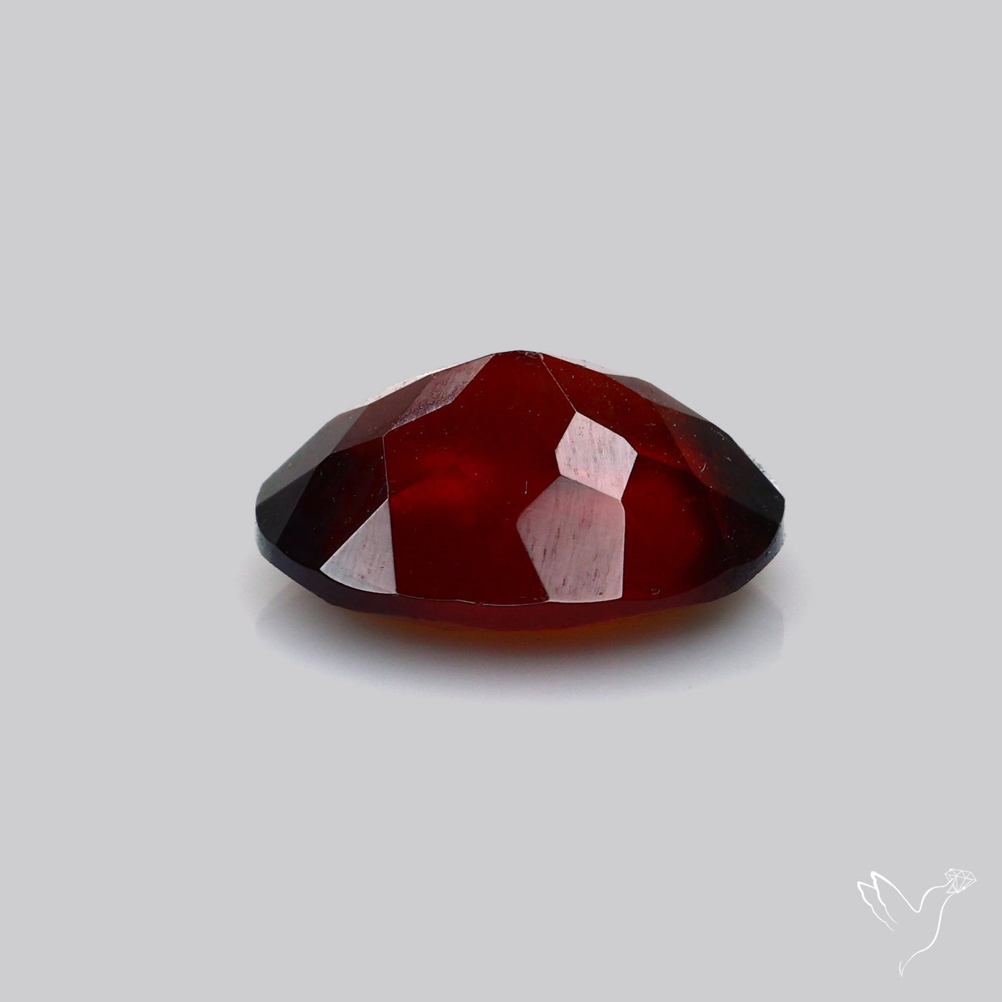Ceylon Hessonite Garnet Faceted