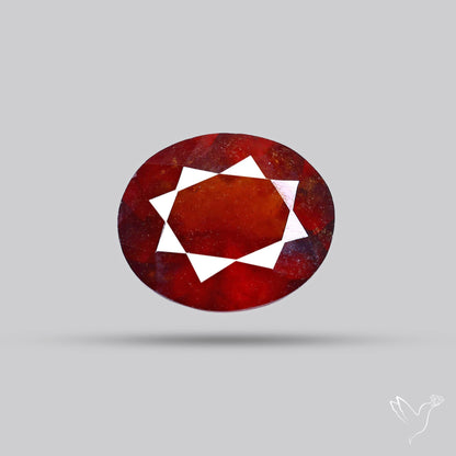 Ceylon Hessonite Garnet Faceted